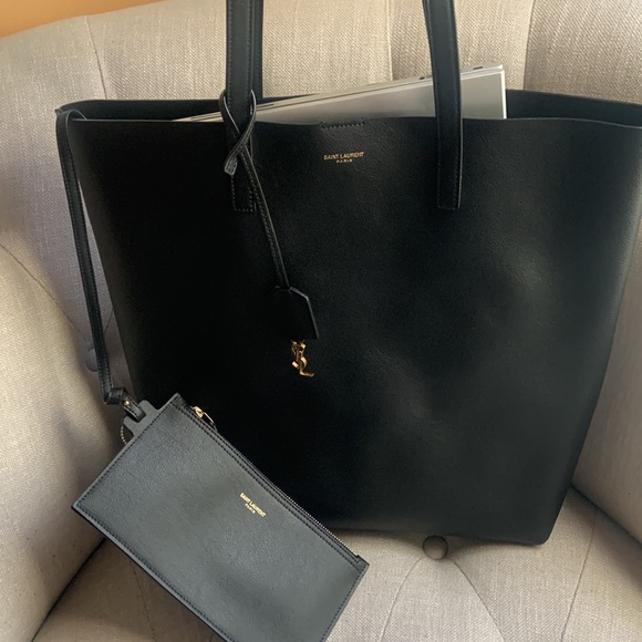 Authentic Saint Laurent Leather Purse - Picture 13 of 14